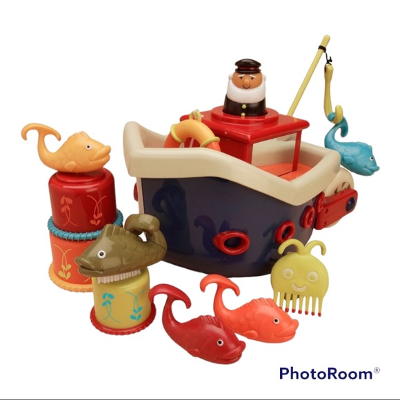 None Other - B. Toys bath toy set - Fish and Splish